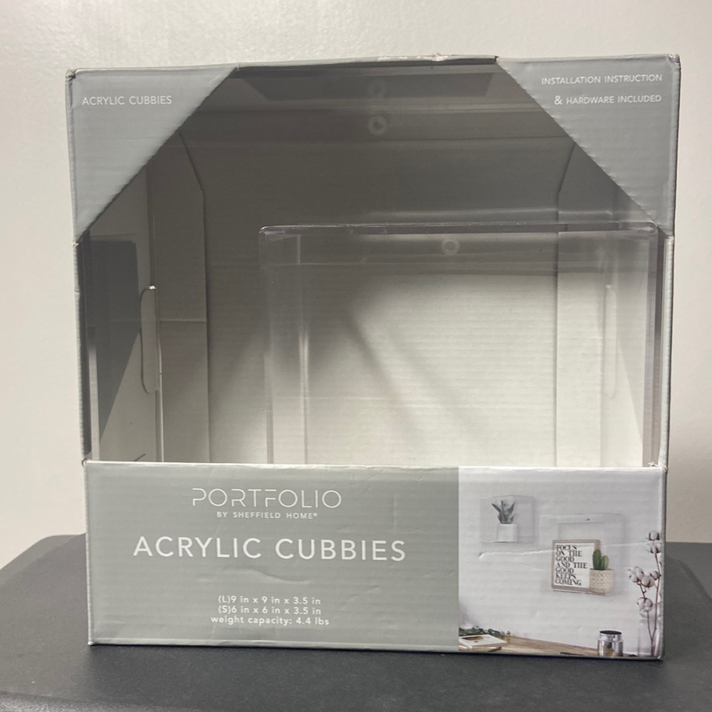Portfolio Acrylic Cubbies